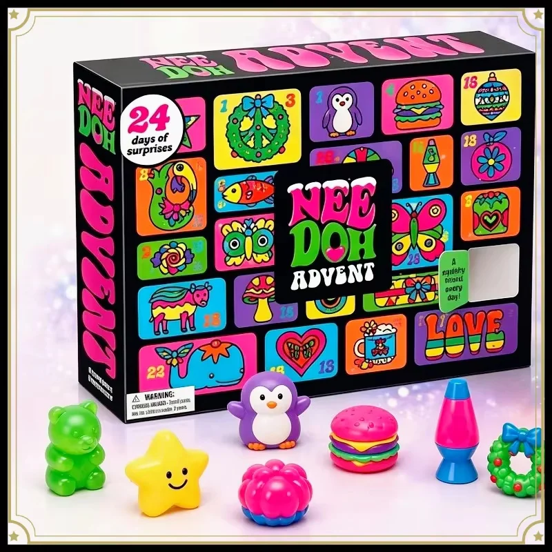 Advent Calendar Gift - 2026 NeeDoh Advent Calendar Gift for