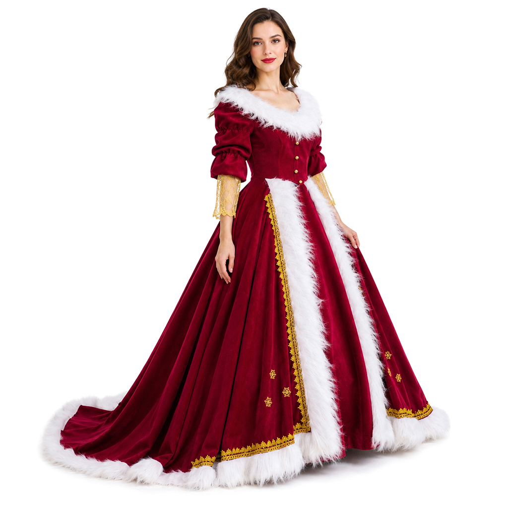 Elf Costume Christmas - Deluxe Mrs Claus Costumes Adults Woman