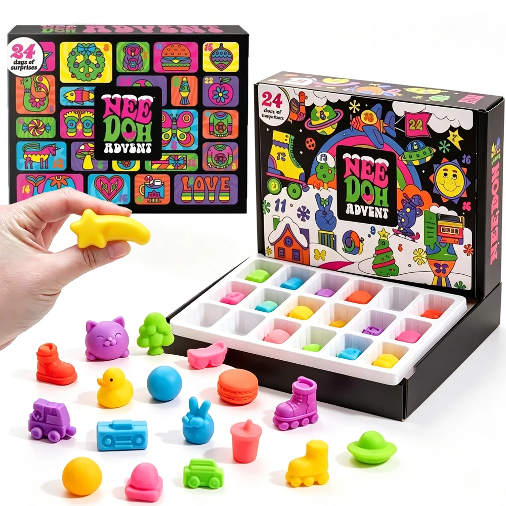 Advent Calendar Gift - 2026 Nee Doh Christmas Countdown Advent