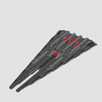 MOC TIE Fighter Model 1060 Pcs - Lego Set Technic ulasan dan harga