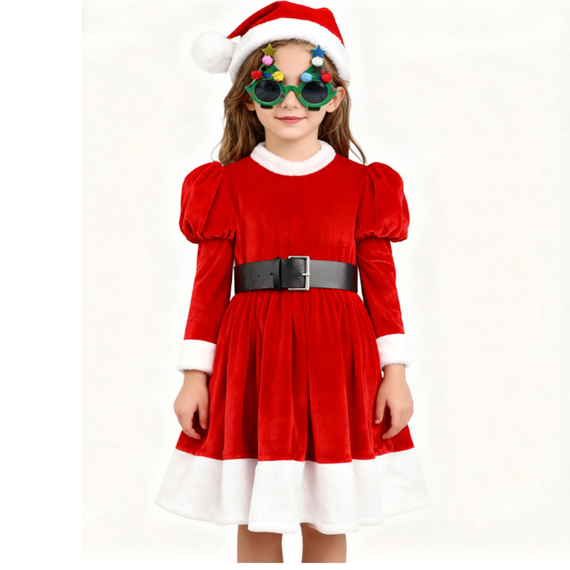 4PCS Santa Claus Cosplay Costu - Elf Costume Christmas ulasan dan harga