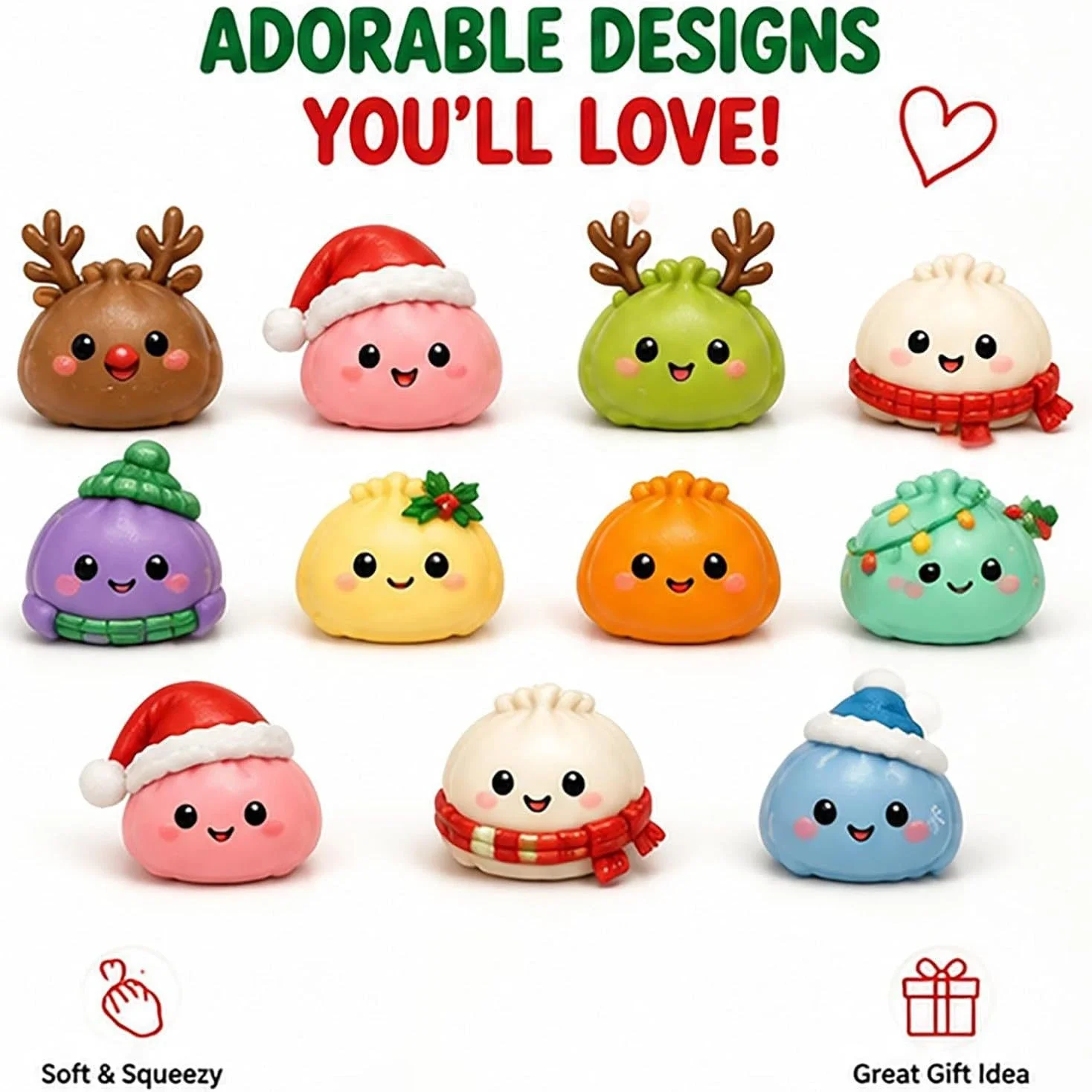 @@Christmas Squishies Advent C - Advent Calendar Gift ulasan dan harga