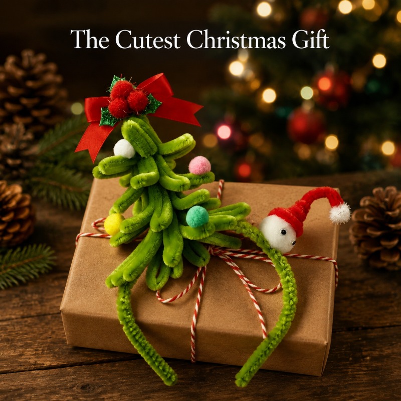 Christmas Headband Christmas T - Ribbon Bow Gift ulasan dan harga