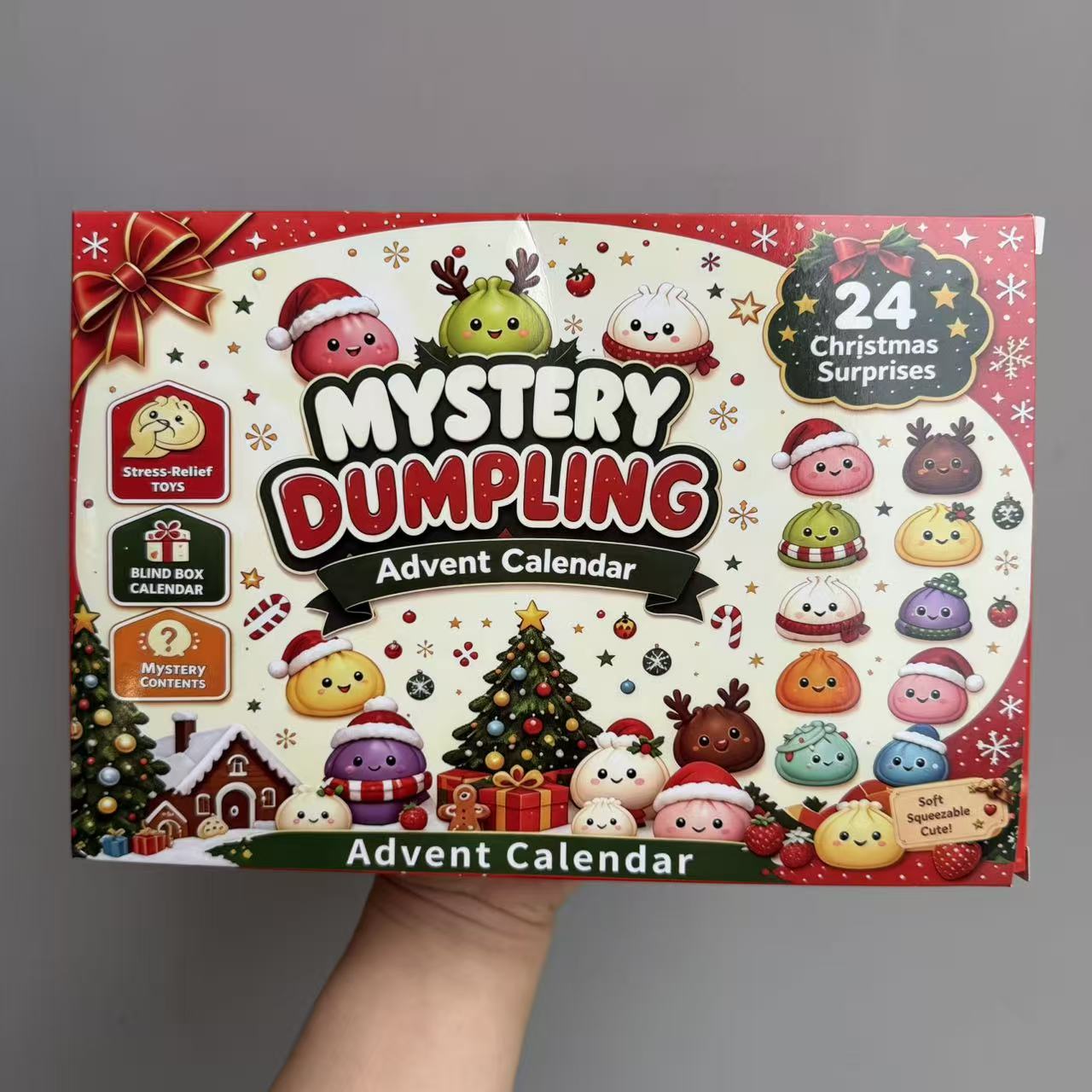 24pcs Christmas Advent Calenda - Advent Calendar Gift ulasan dan harga
