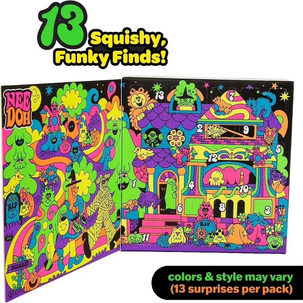 Needoh Funky Frights New Hallo - Advent Calendar Gift ulasan dan harga