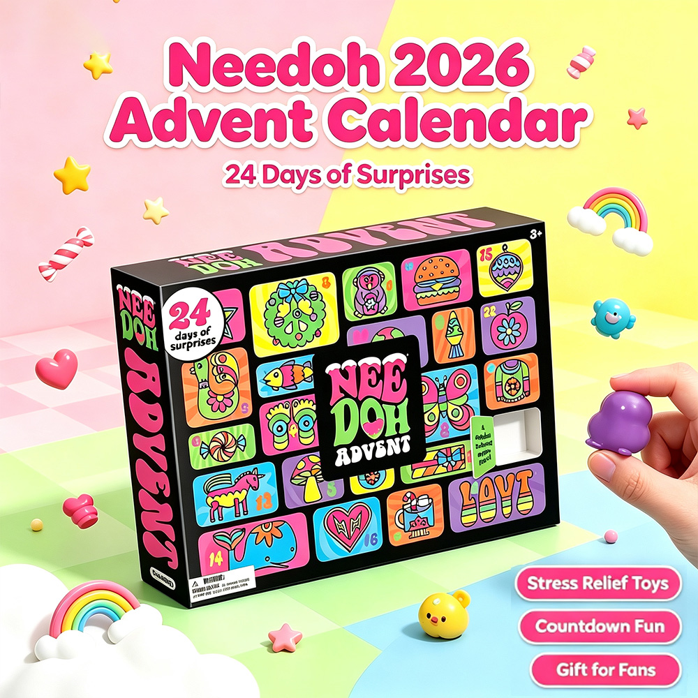NeeDoh 2026 Advent Calendar 24 - Advent Calendar Gift ulasan dan harga