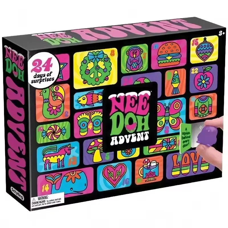 NeeDoh 2026 Advent Calendar 24 - Advent Calendar Gift ulasan dan harga