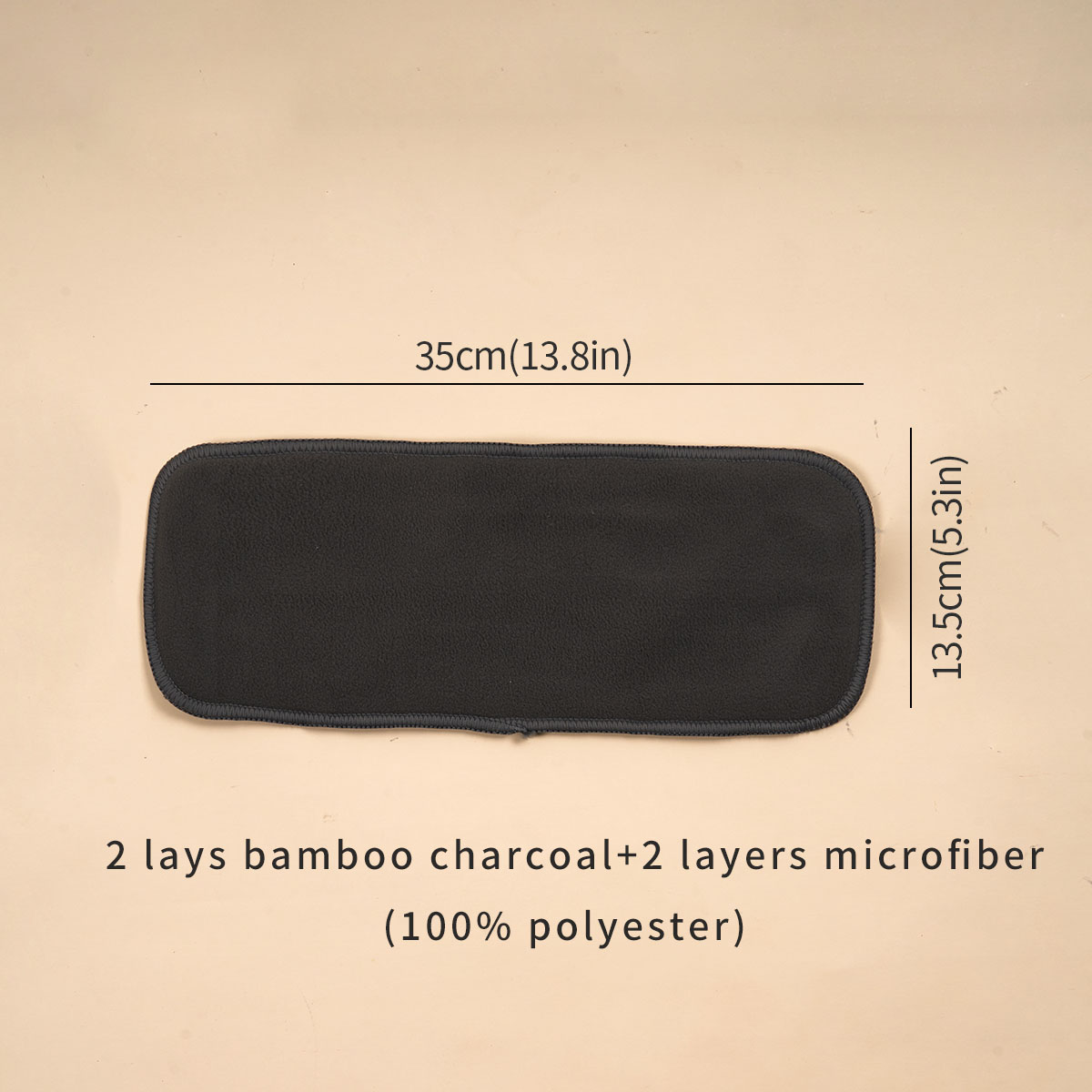 5PCS Bamboo Charcoal Inserts W - Pampers Diaper Premium Care ulasan dan harga