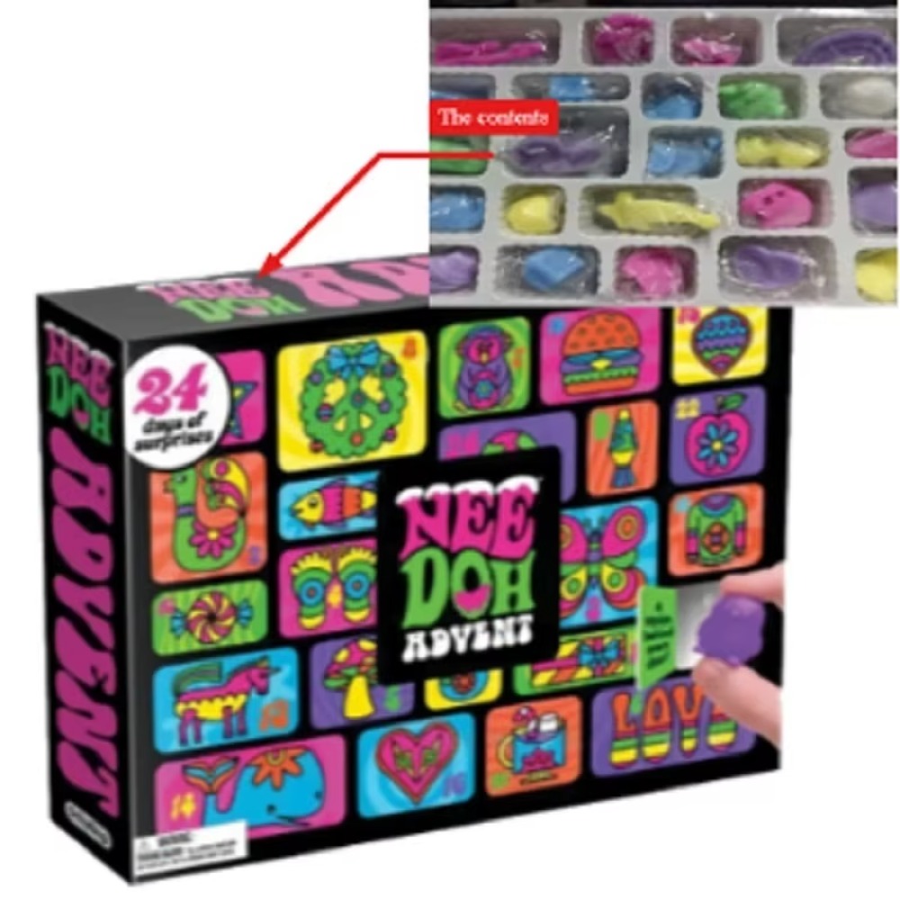 Surprise Blind Box Needoh Adve - Advent Calendar Gift ulasan dan harga