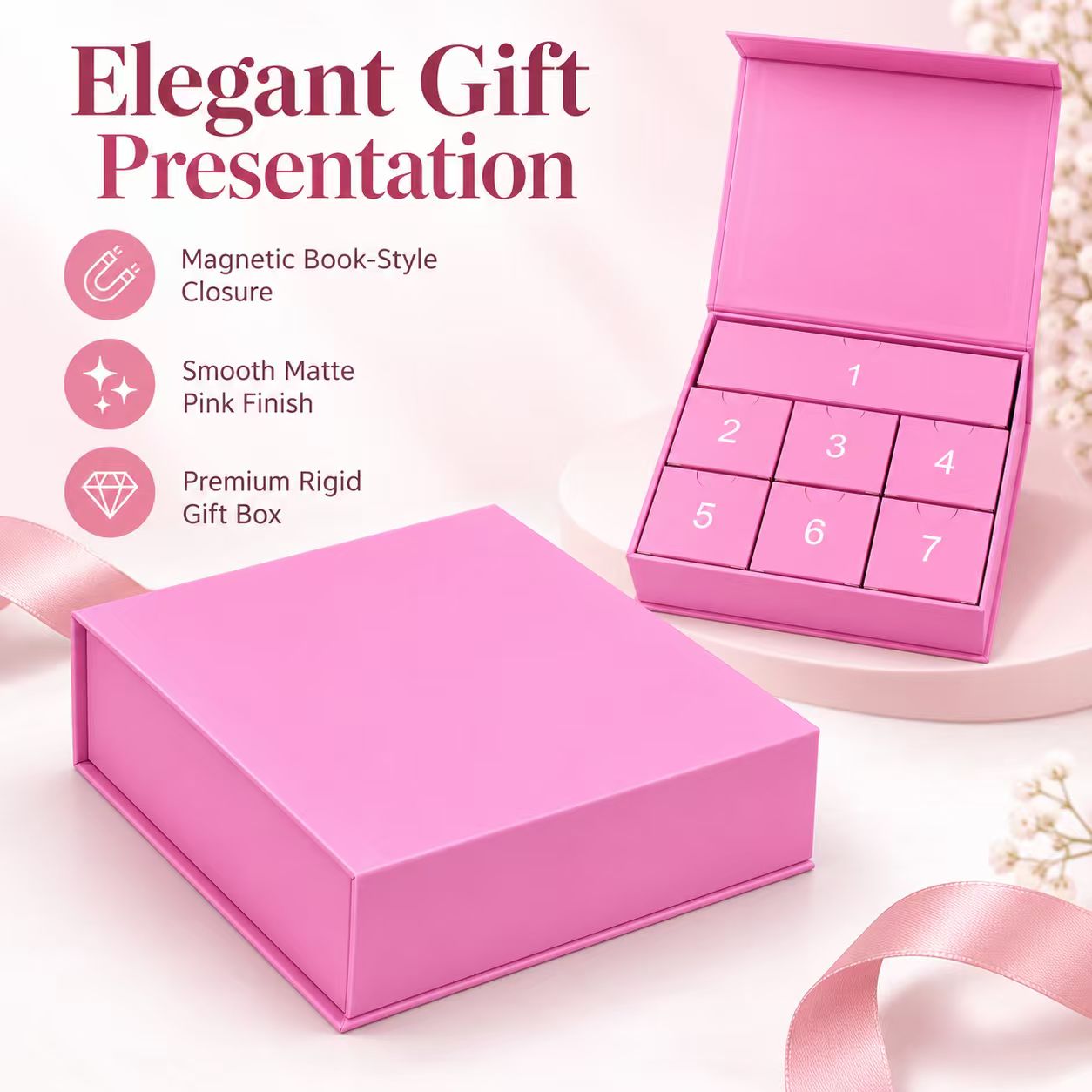 2026 Christmas Countdown Calen - Gift Box Wrap Set ulasan dan harga