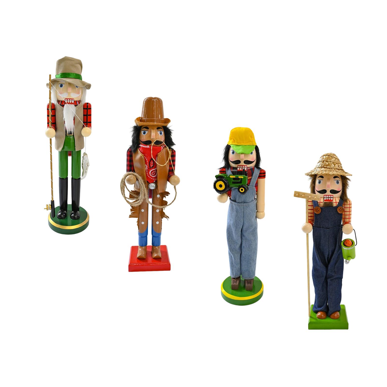 Wooden Nutcracker Christmas De - Nutcracker Figurine ulasan dan harga