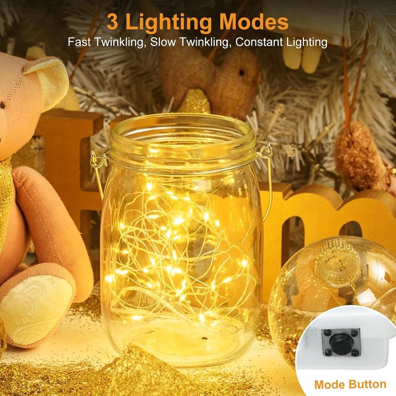 1m Waterproof LED Firefly Twin - Led Fairy String Lights ulasan dan harga